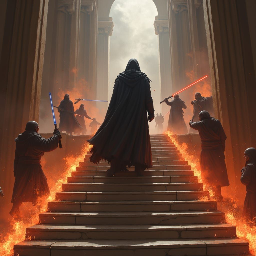 Darth Revan's Siege of the Jedi Temple