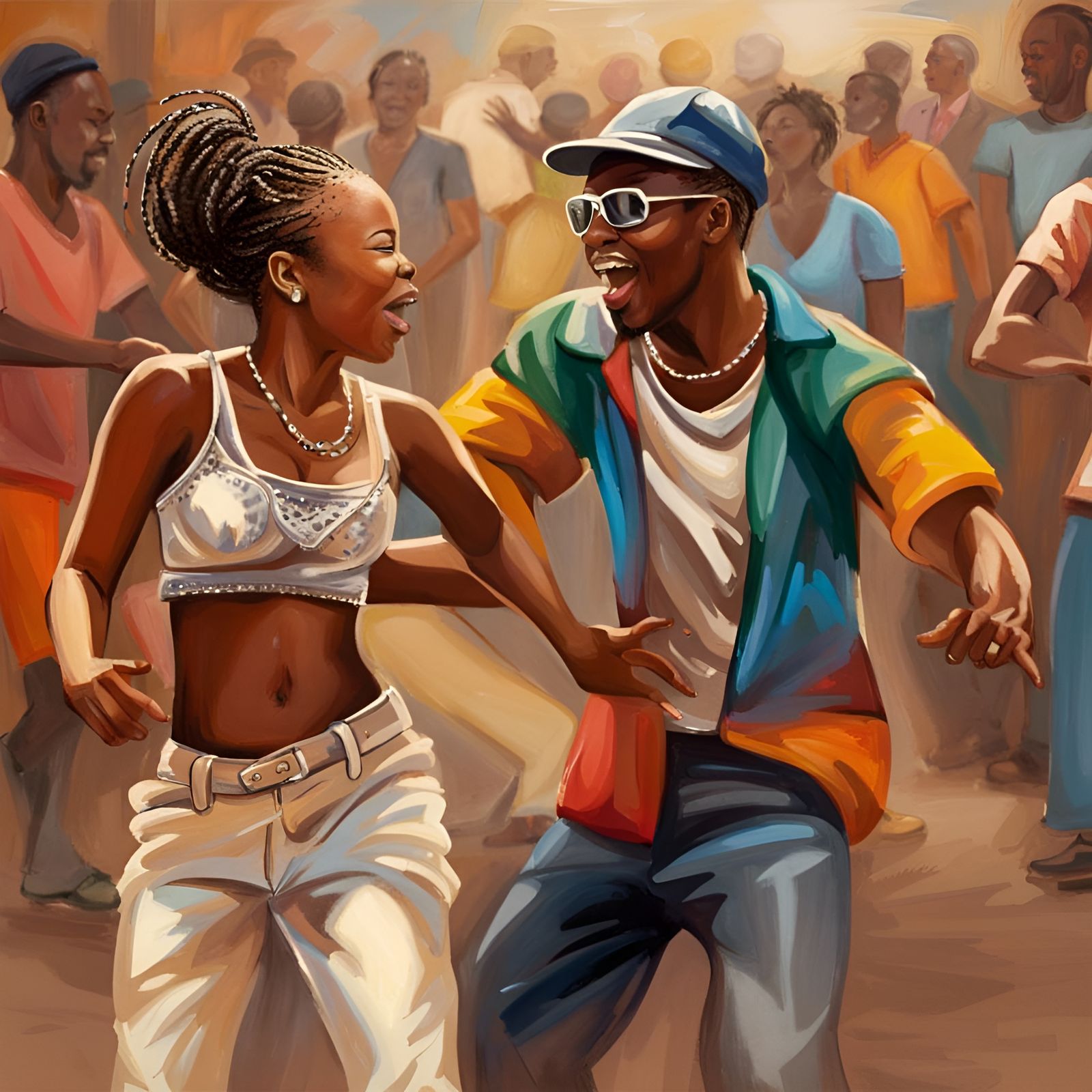 Passionate Kwaito Music Performance in South Africa