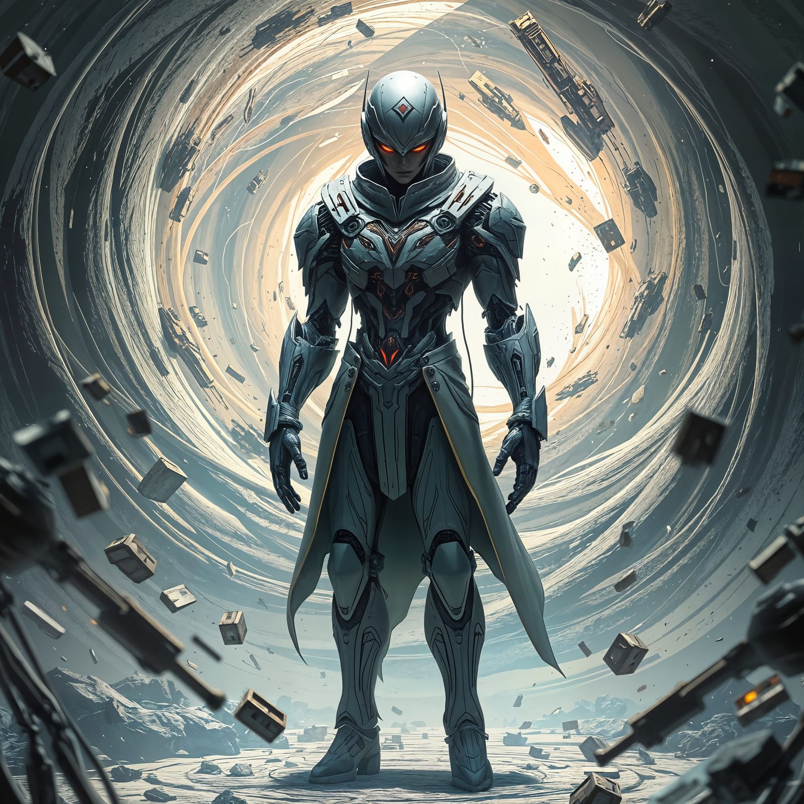 ChatGPT AI Humanoid Portrait in Anime Style