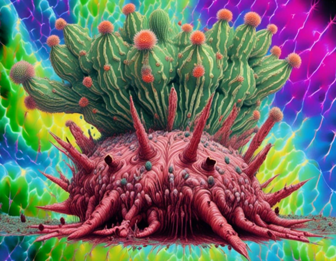 Fractal Meat Screams of the Fat Cactus