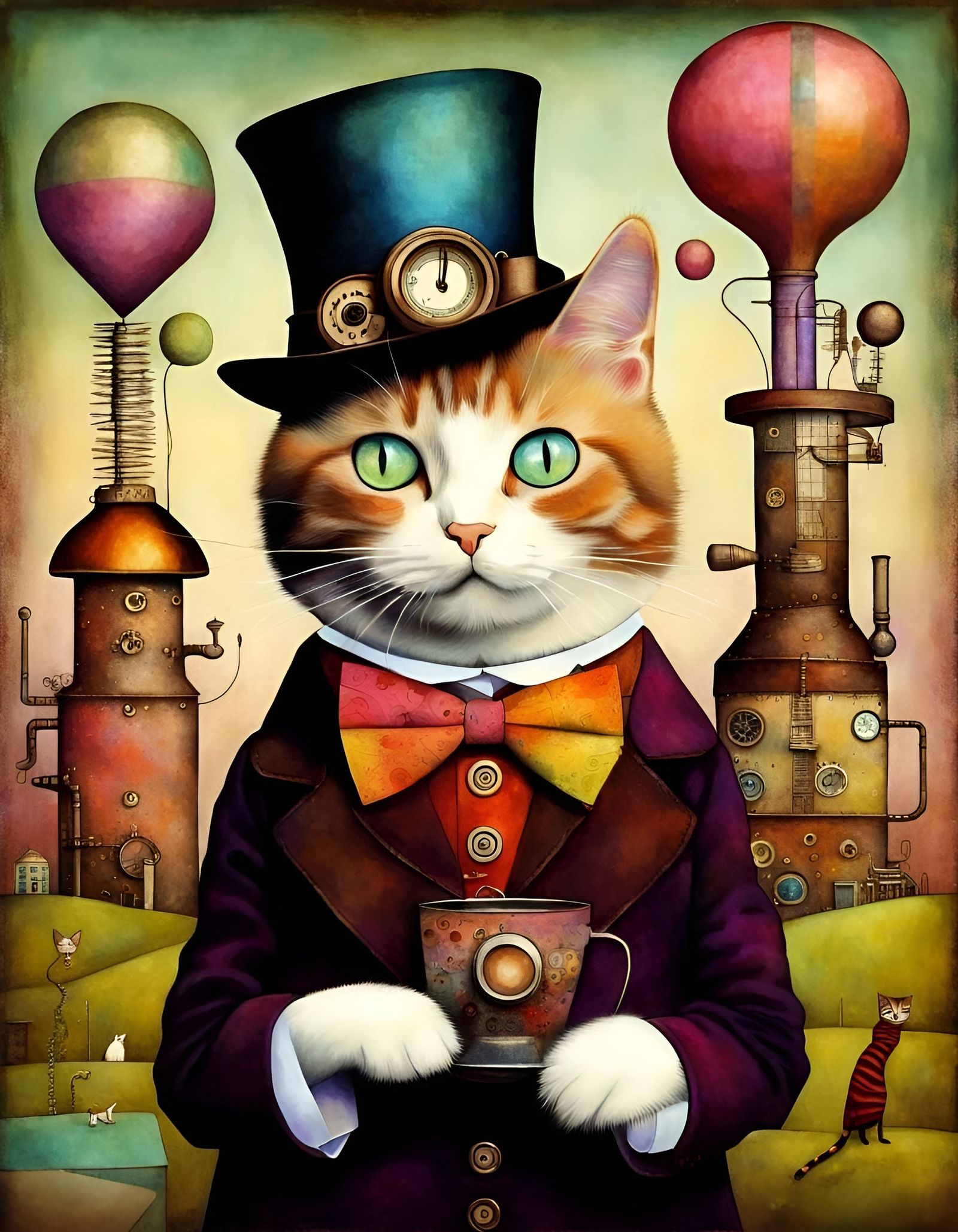 Kitty and the Chocolate Factory.