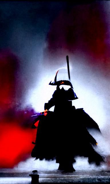 Samurai Vader: A Dark Sci-Fi Fusion