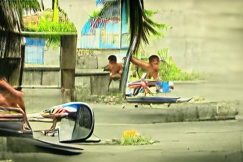 Lively Market Scene in the Philippines
