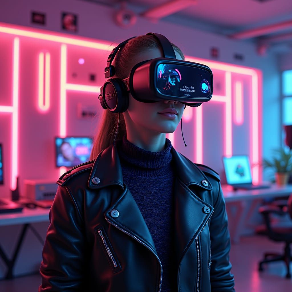 Avatar Creation in Neon Virtual Reality Lab