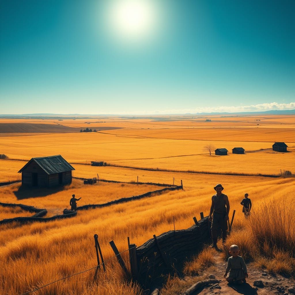 Idyllic Agrarian World on Suurja with Human Colonists