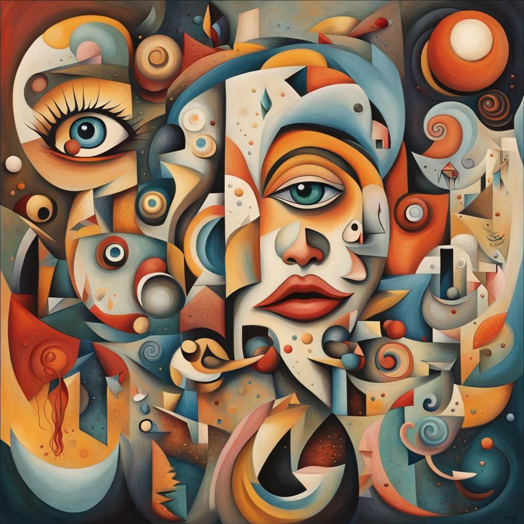 Harmonious Coexistence of Art Styles: A Whimsical Masterpiec...