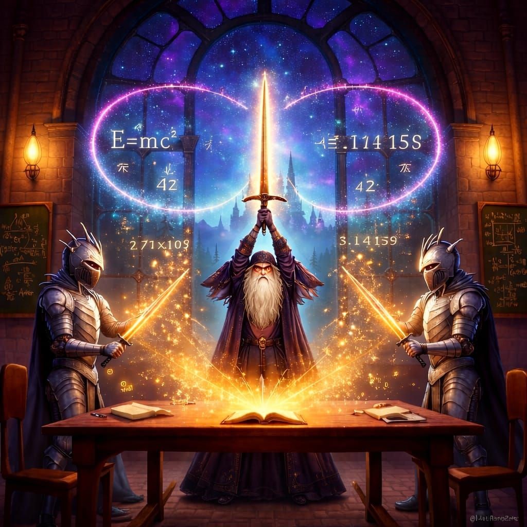 "Behold, the Math Whiz-ard"