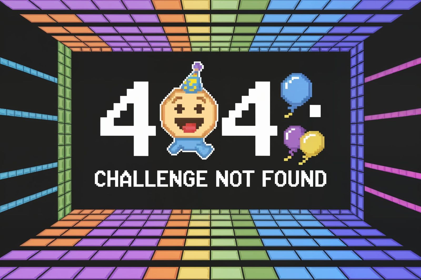 Retro Arcade Challenge in 8-Bit Pixel Art