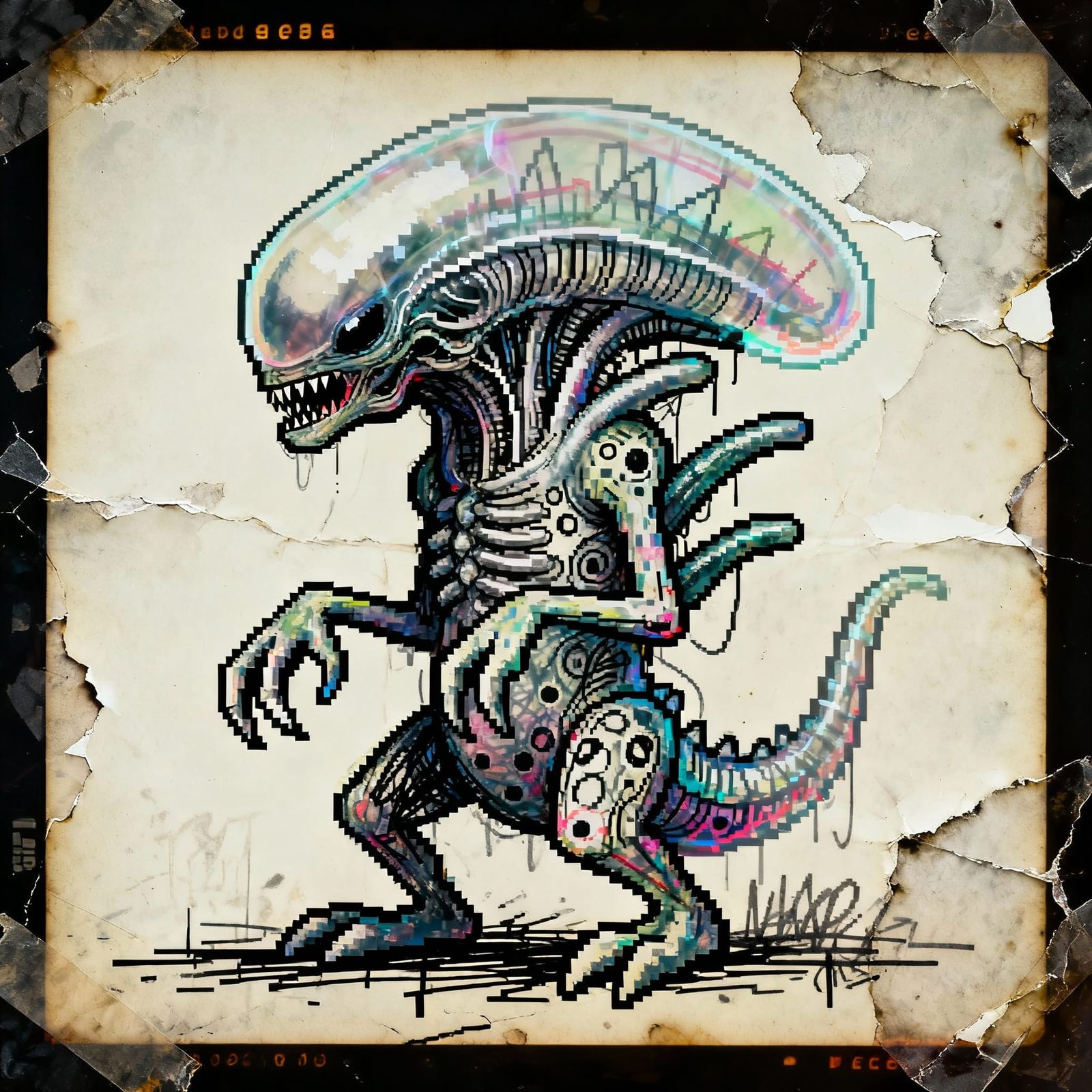 Disturbing Outsider Art: Fused Phobias in Translucent Polaro...