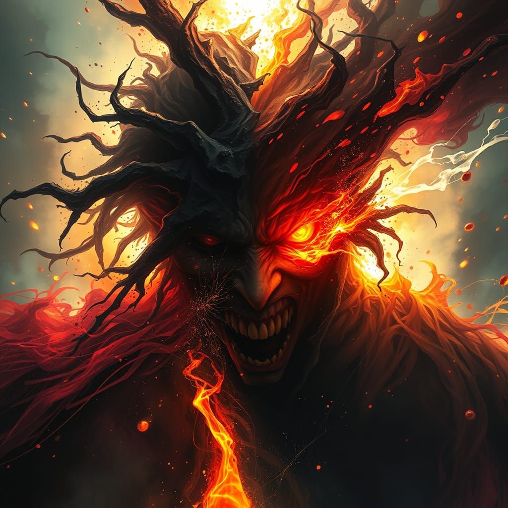 The path from Darkness to the Light  - interesting how A.I. interpreted this...