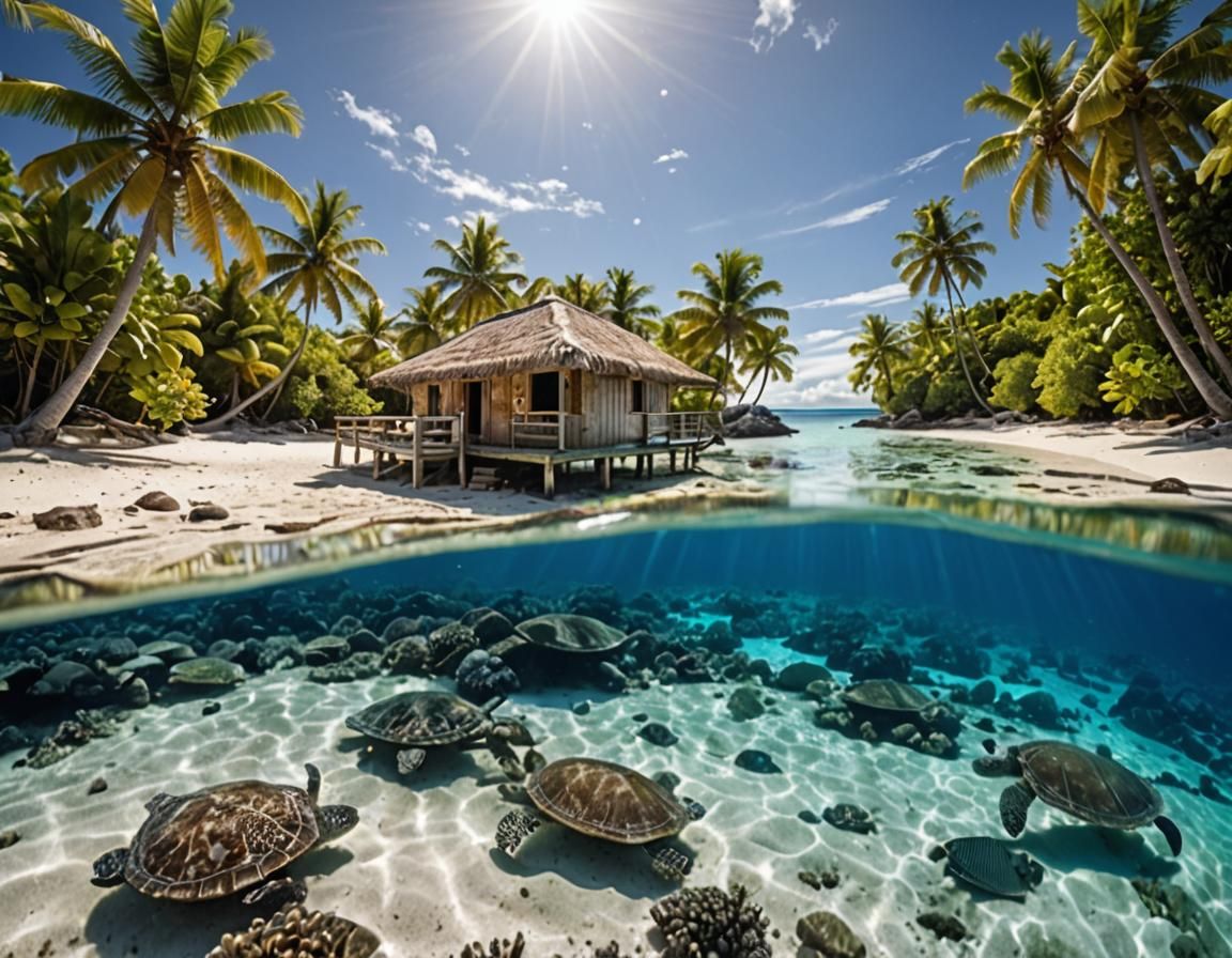 Tropical Island Getaway in Serene Paradise