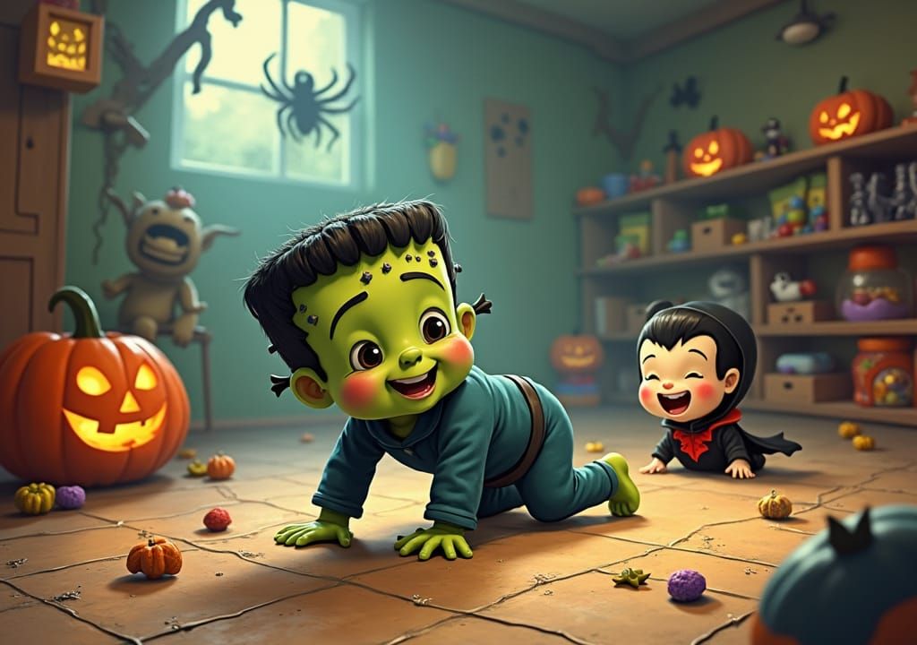 Big Cousin Frankie taking care of lil' Drac