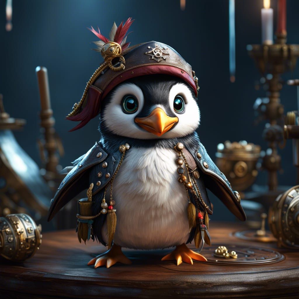 Penguin pirate (B)