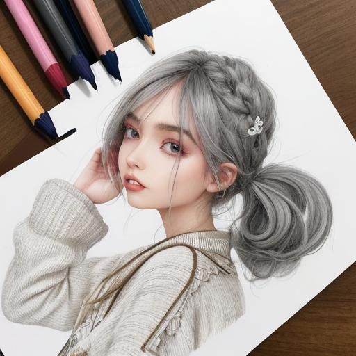 AI Generated Image of a Pencil