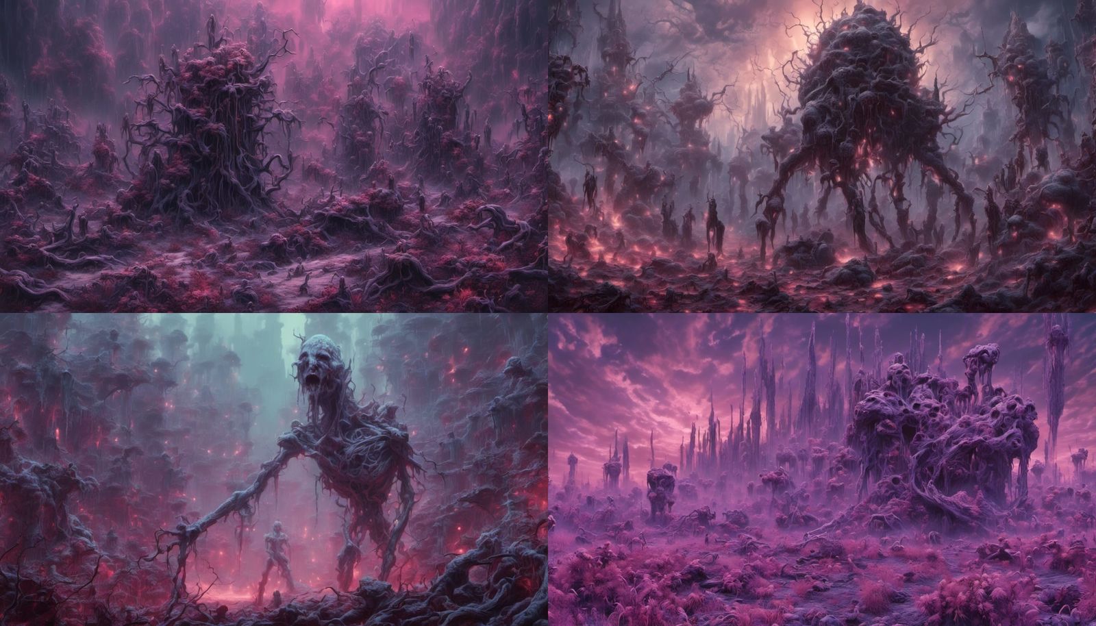 <lora:Ghostly:1.0> <lora:Eclipse:1.0> Imagine a desolate alien planet, its landscape barren and inhospitable. The sky is...