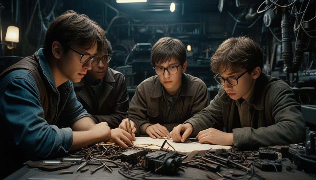 Young Inventors Bring DIY Transformer Robot to Life in a Gri...