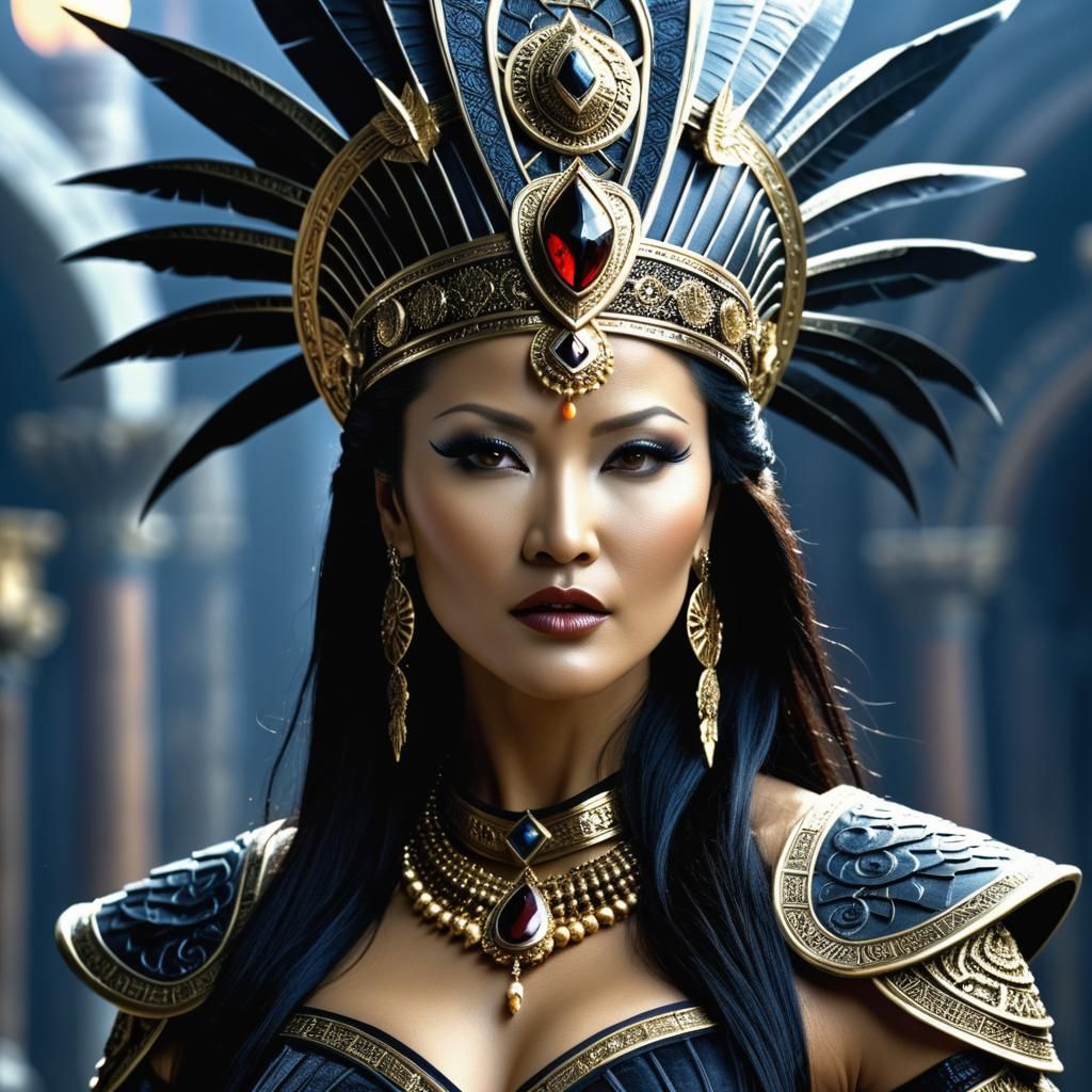 Kelly Hu as Akasha, Queen of the Damned