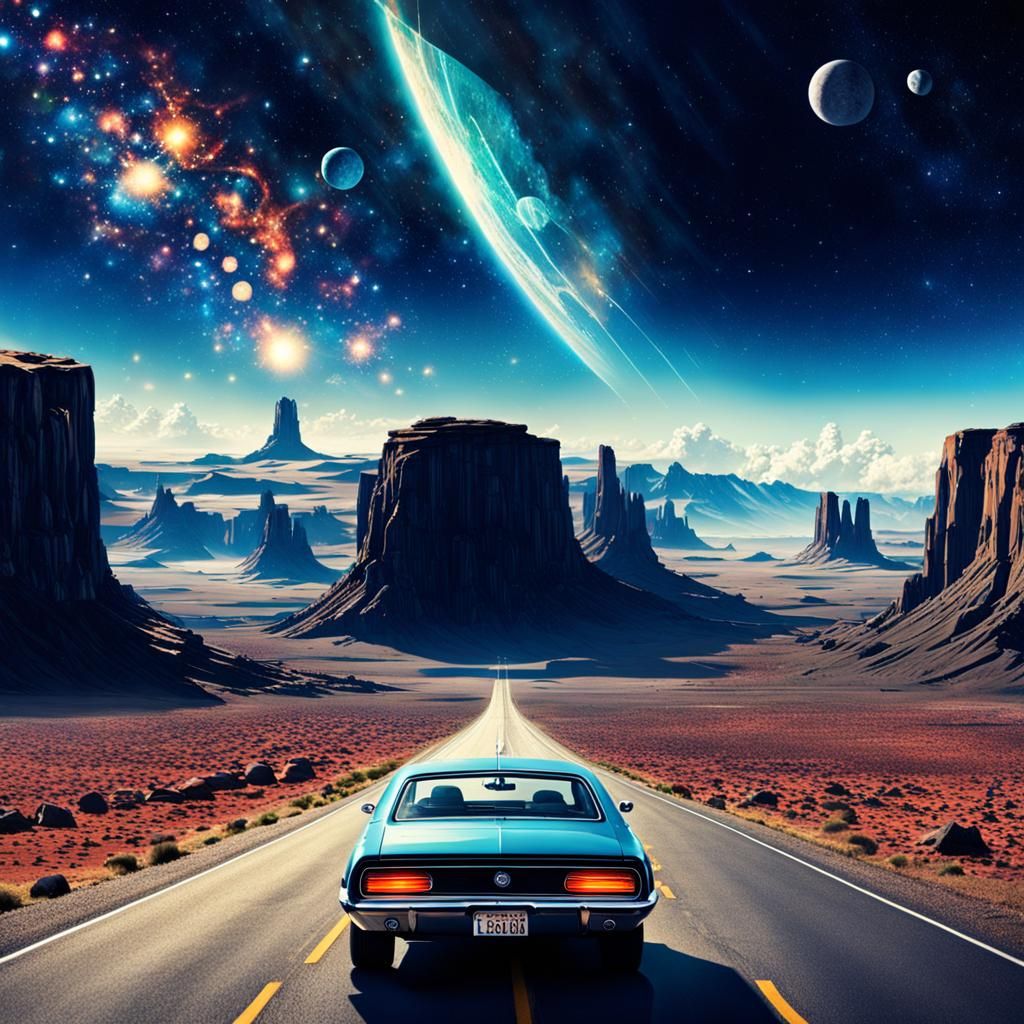 Epic Road Trip Across the Universe