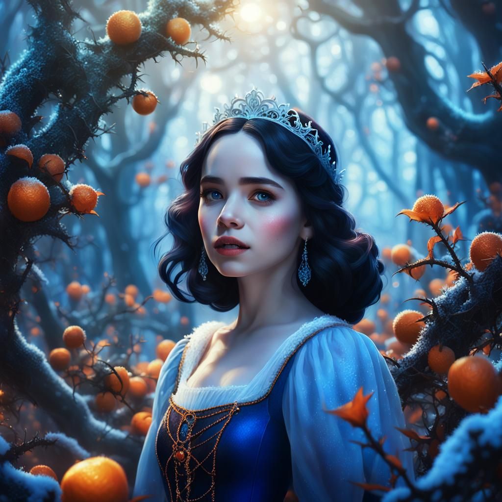 Sofia Carson as Snow White in Enchanted Forest