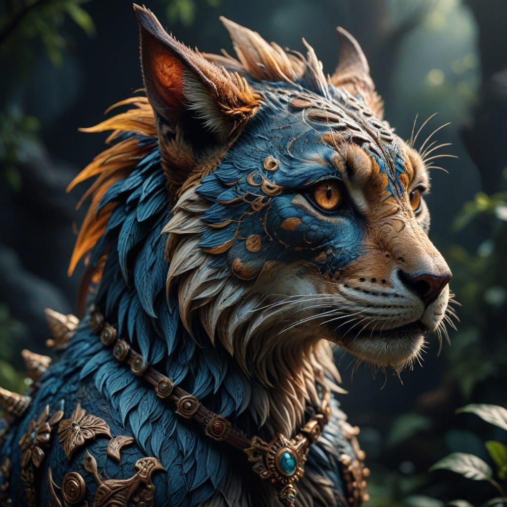 Hyperrealistic Fantasy Creatures in High Definition