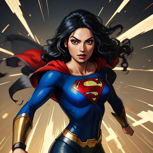 Superwoman AI Generated Image