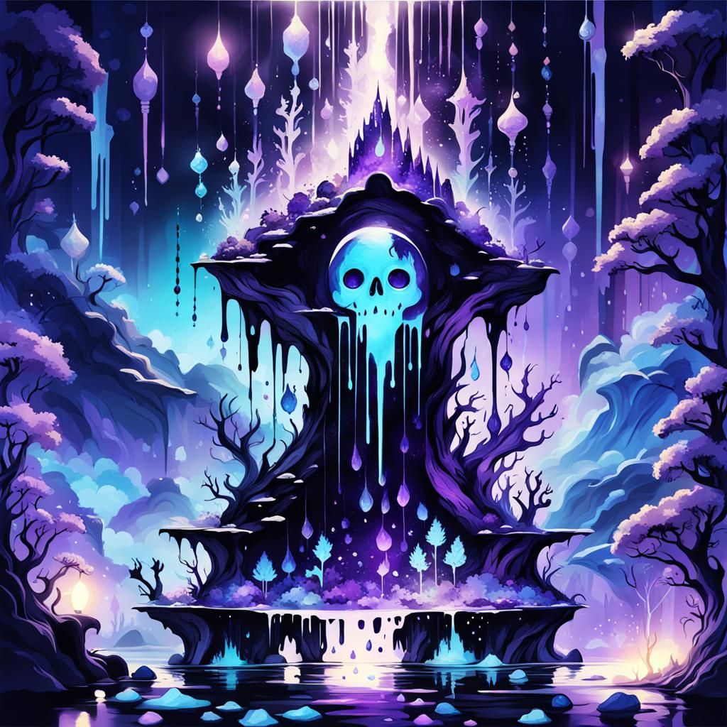 Ebony Abyss in Fairy Tale Style