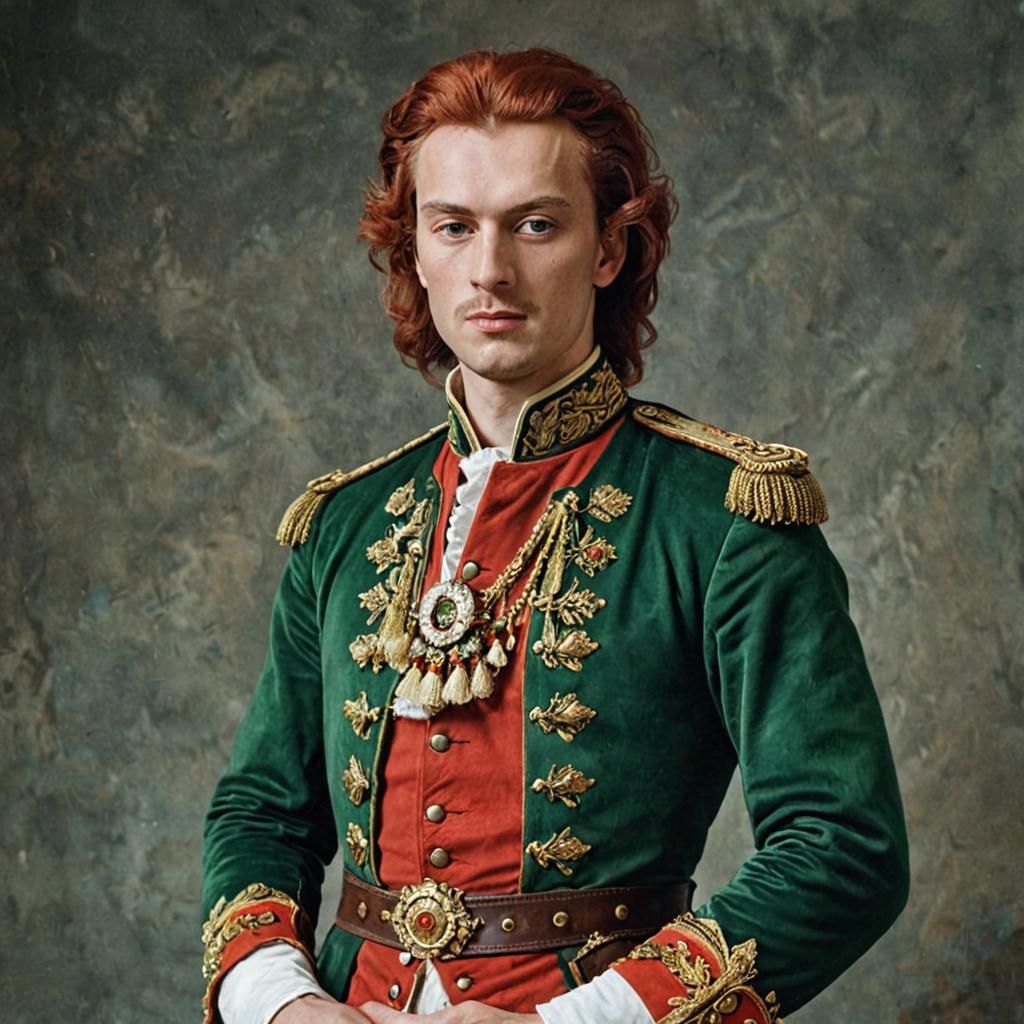 Peter the Great in Traditional Pre-Petrine Fashion