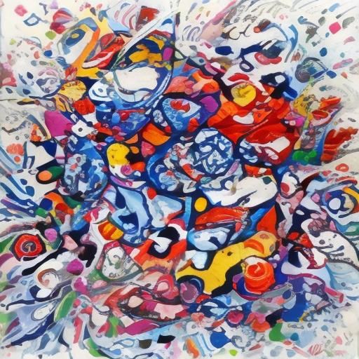 Simple Circle Shape Generated by AI