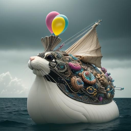 Ballon sea bunny