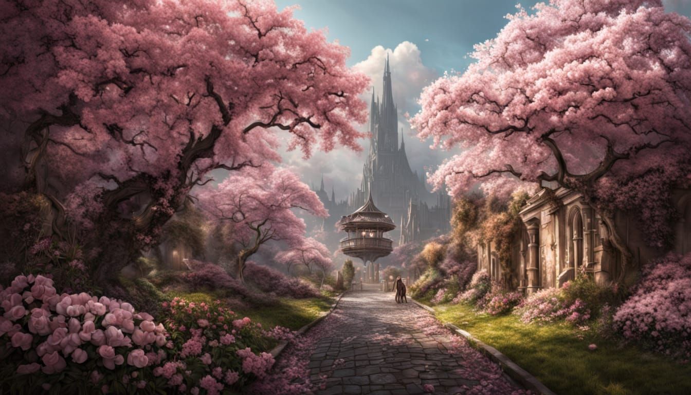 Epic Blossom in Hyper Realistic Cinematic Style
