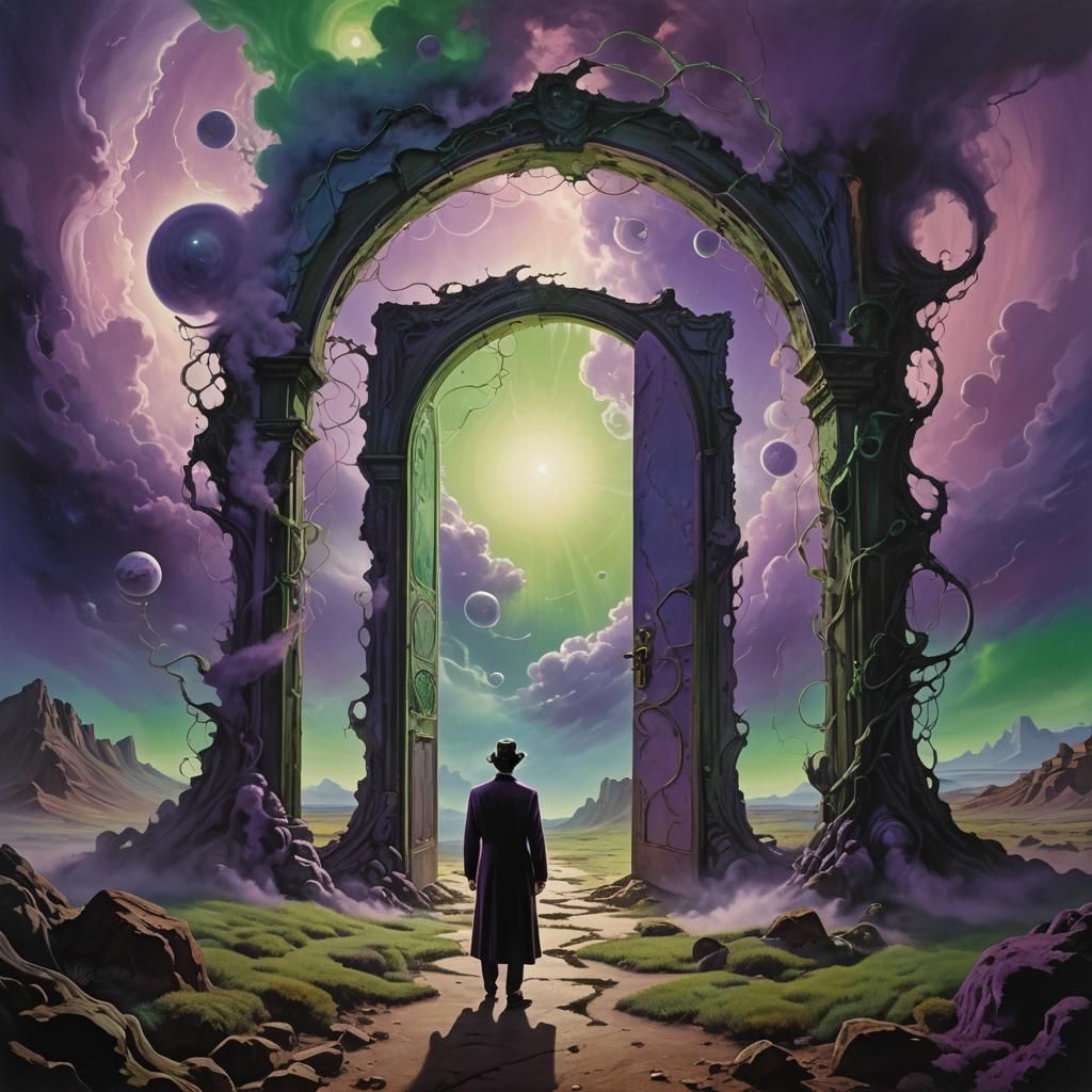 Surreal Portal to Another Dimension