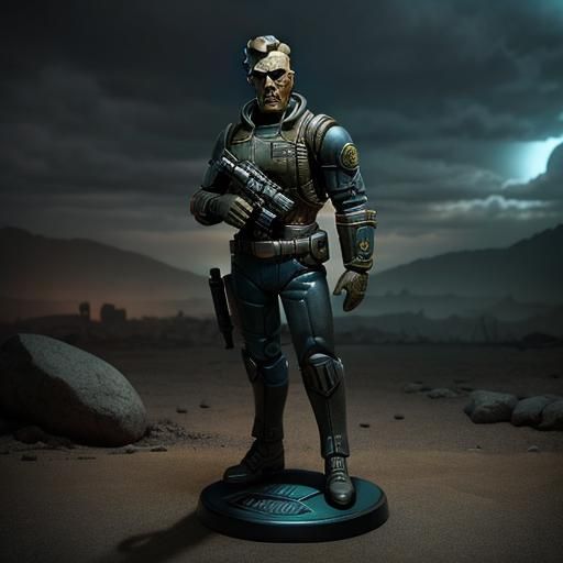 Fallout Vault Boy Science Bobblehead Figurine