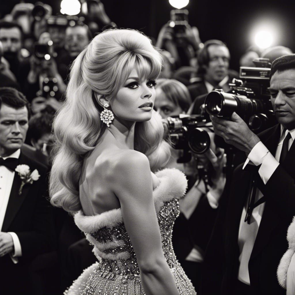 Brigitte Bardot at the Red Carpet