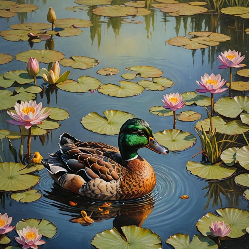 Duck In The Lake