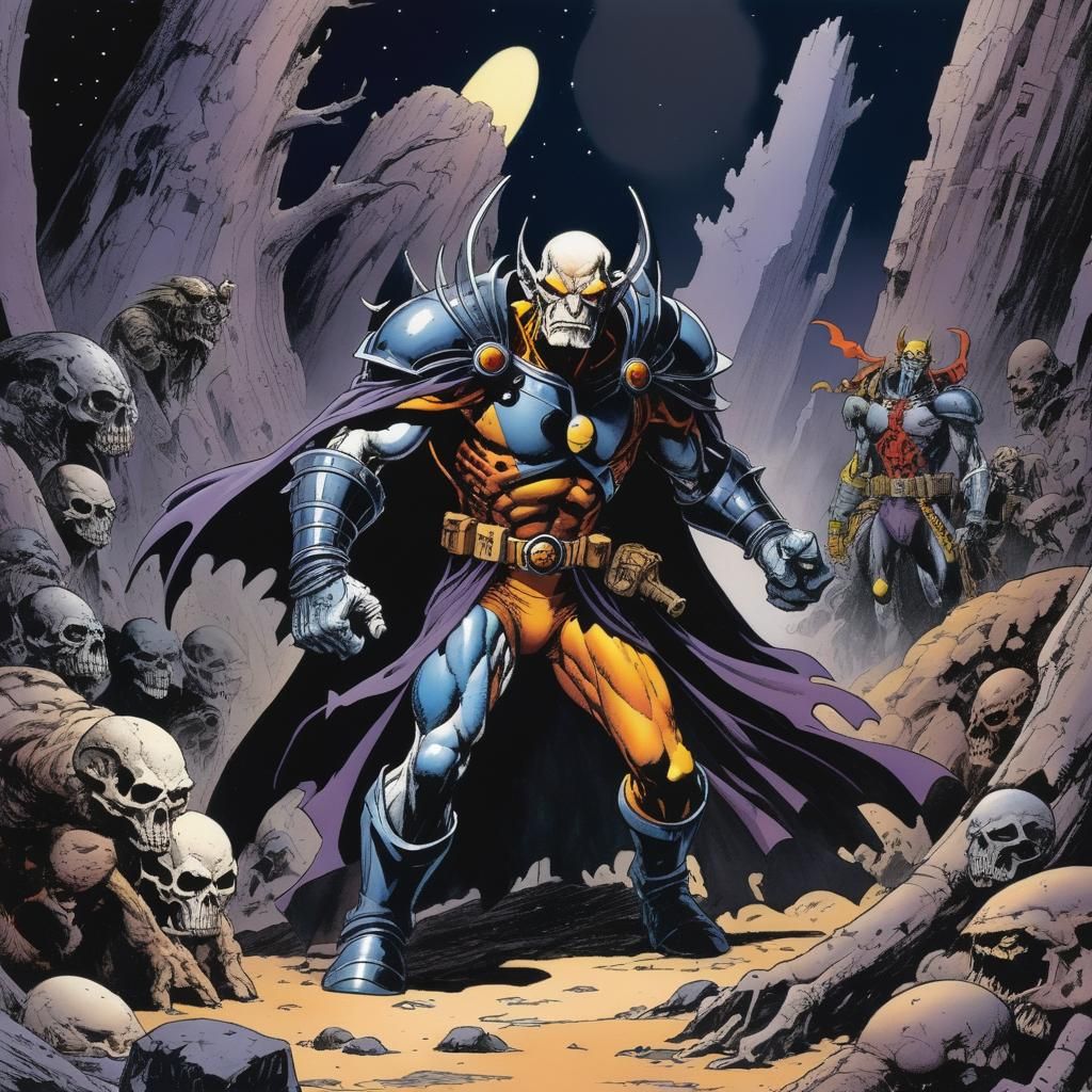 Grimdark Comic Book Art