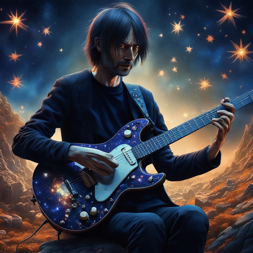 Jonny Greenwood Guitar Solo in Starry Sky