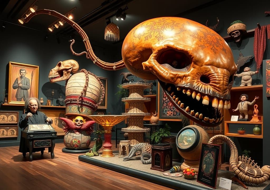 Weird Massurrealism Museum Display