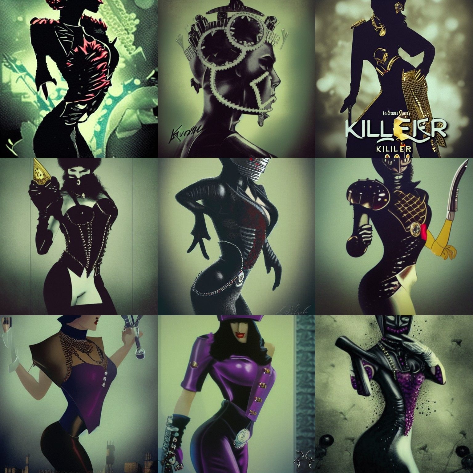 AI Interpretation of 'Killer Queen'