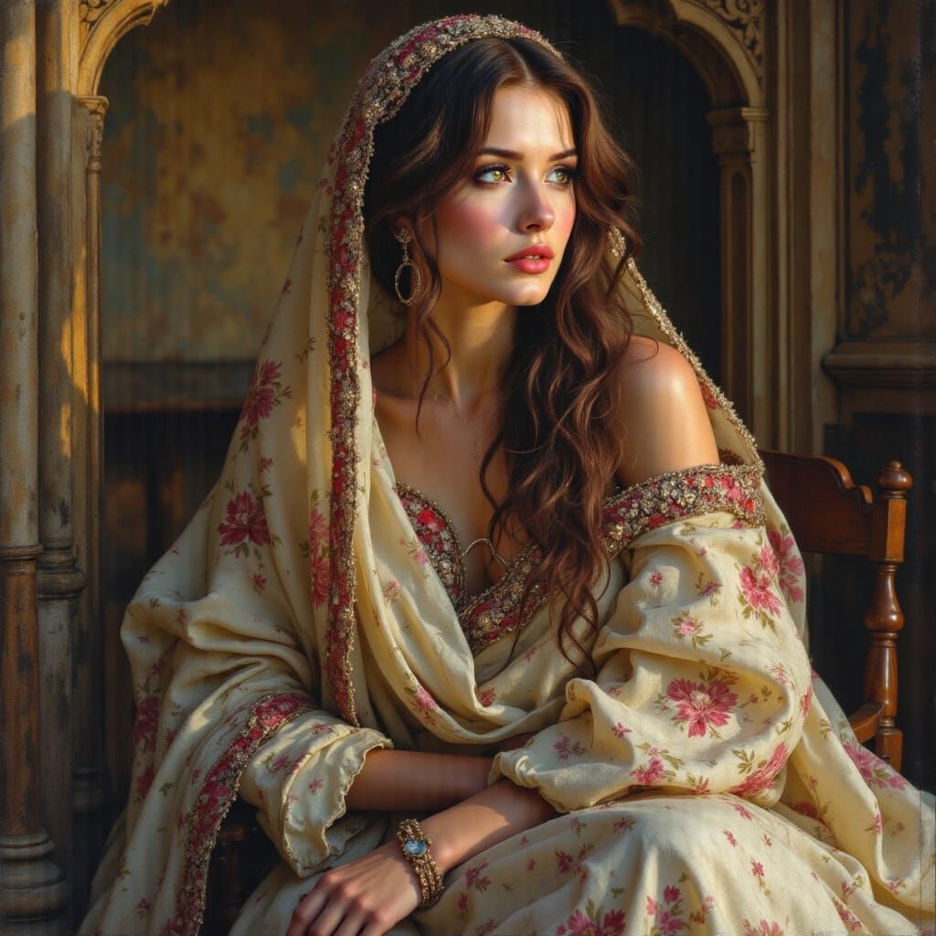 Charlotte Rampling as Dune's Reverend Mother in Impressionis...