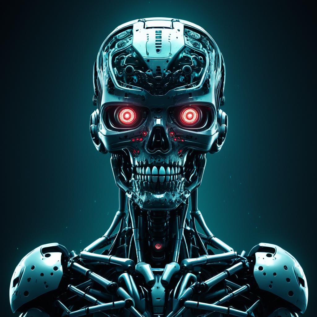 Menacing Possessed Artificial Intelligence Image