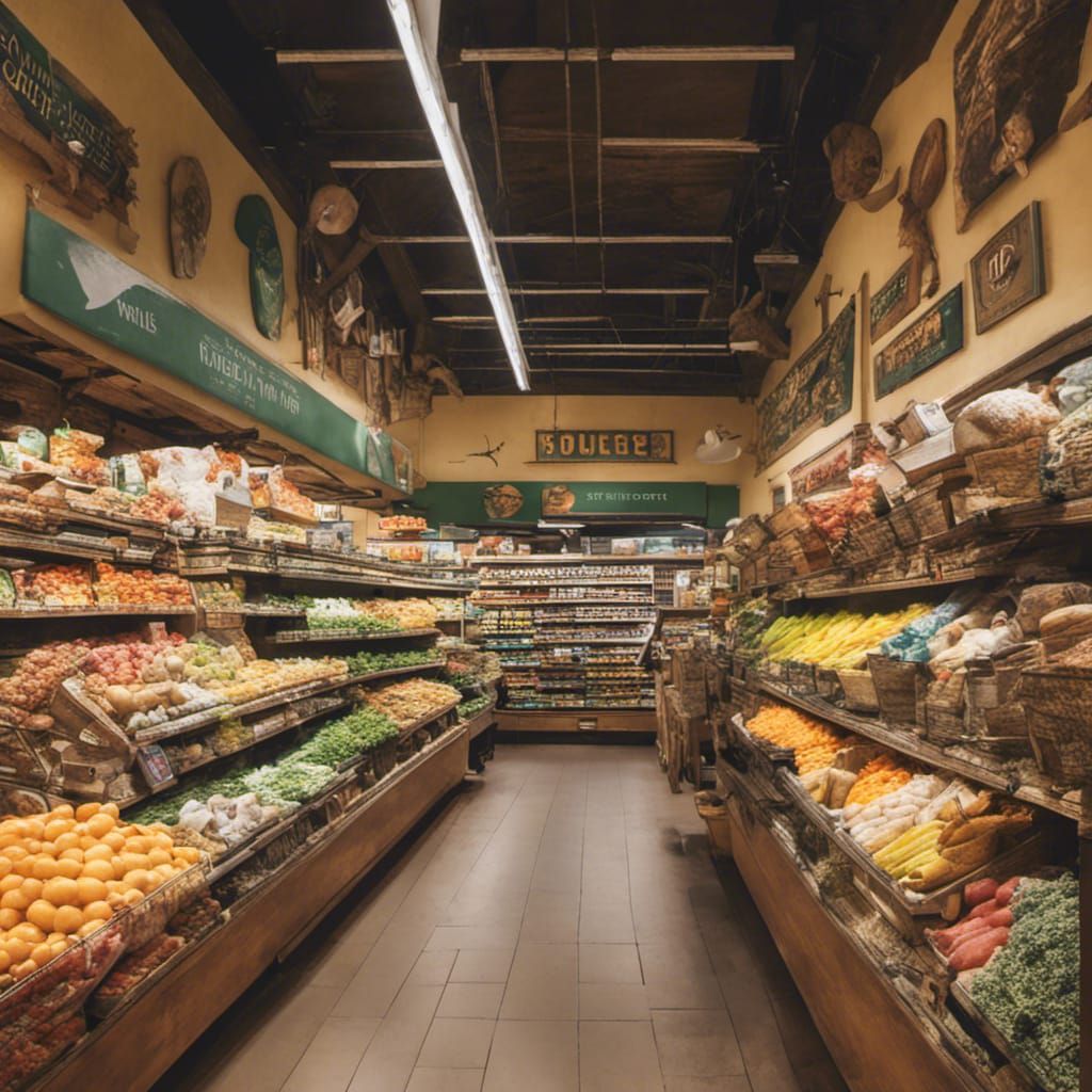 Animal Kingdom Grocery Store Concept