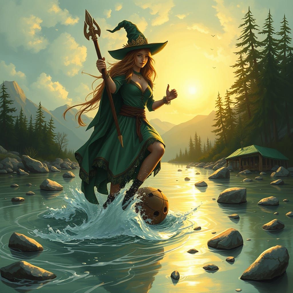 River Witch Commands the River