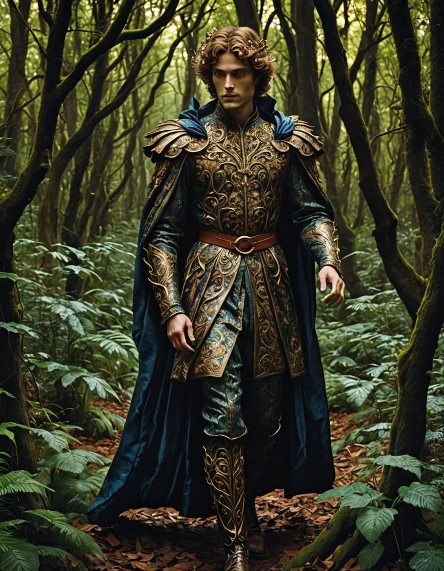 Prince Charming, lost in The Woods