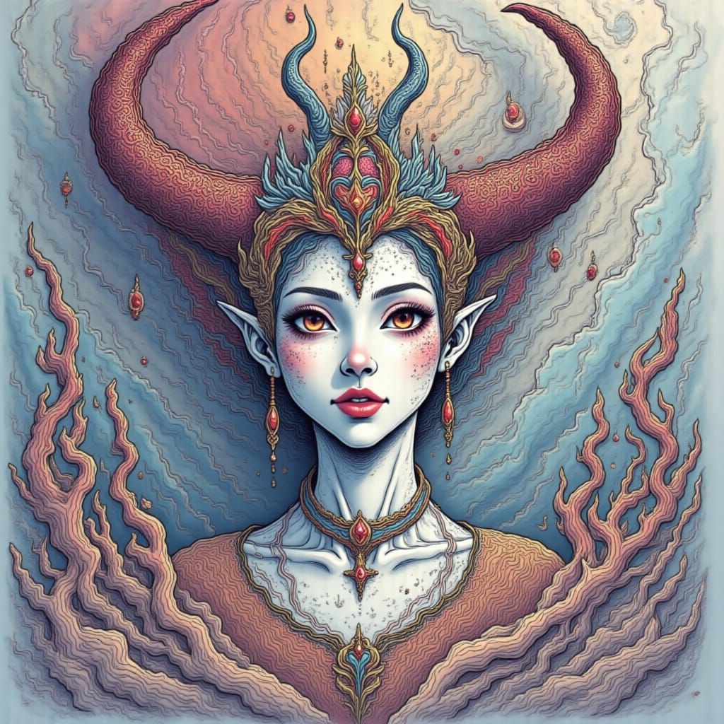 <lora:Cosmic Static:1.0> <lora:Void Fracture:1.0>