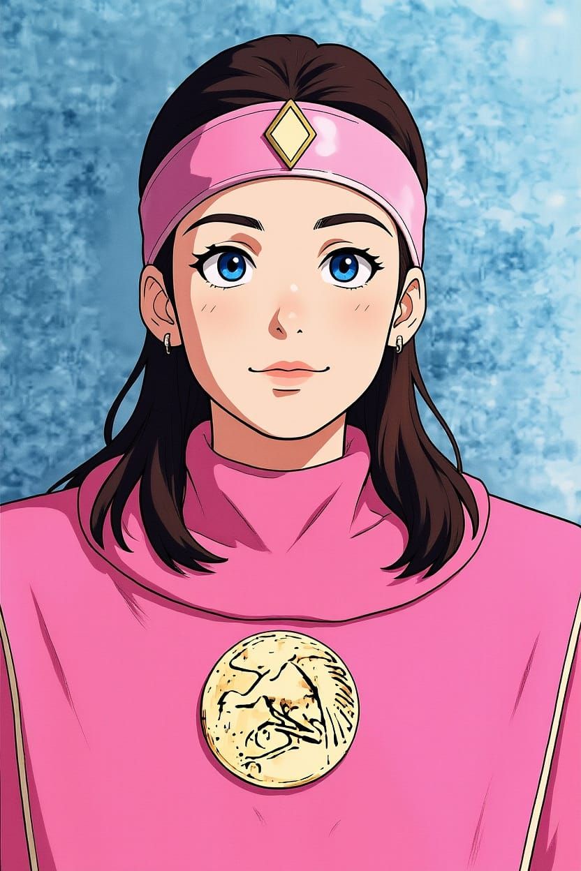 Kimberly Hart in Studio Ghibli Anime Style