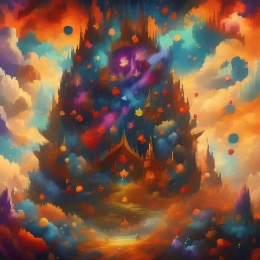 Evocative Artwork: Colors and Symbols of Luck