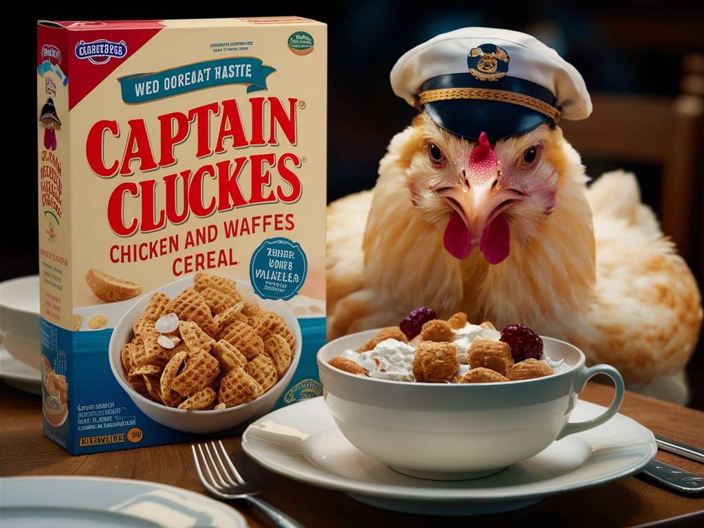 Chicken and Waffles Cereal