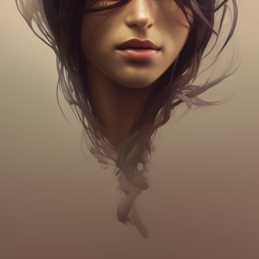 Hyperdetailed Portrait of Colombian Model