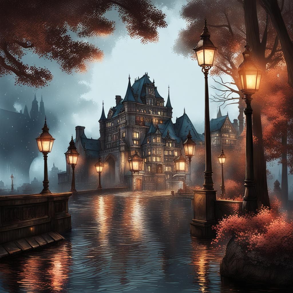 Abstract Chateau: An AI Architectural Interpretation