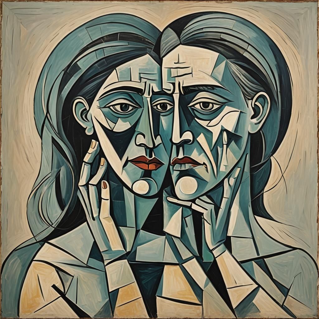 Cubist Painting: The Epitome of Grief